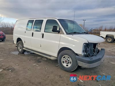 Czwarte zdjęcie samochodu z boku: 2014 GMC SAVANA 2500 CARGO DELIVERY VAN VIN:1GTW7FCA5E1911956 - miniatura