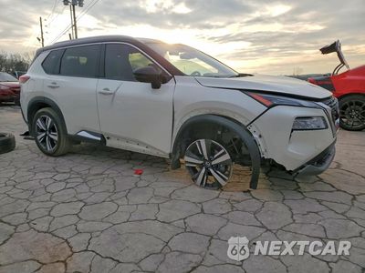 Czwarte zdjęcie samochodu z boku: 2021 NISSAN ROGUE SL VIN:JN8AT3CB6MW213164 - miniatura
