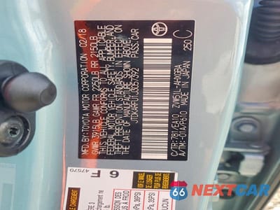 Zdjęcie 13 z 13 samochodu: 2018 TOYOTA PRIUS VIN:JTDKARFU1J3057392 - miniatura