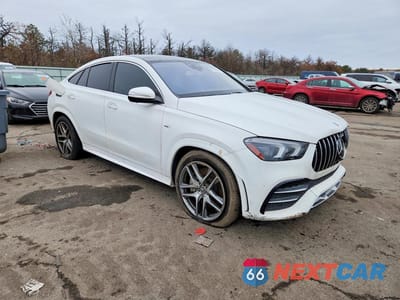 Czwarte zdjęcie samochodu z boku: 2021 MERCEDES-BENZ GLE COUPE AMG 53 4MATIC VIN:4JGFD6BB0MA220895 - miniatura