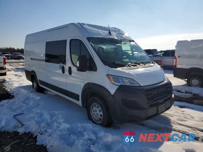 Czwarte zdjęcie samochodu z boku: 2023 RAM PROMASTER 3500 UTILITY / SERVICE VAN VIN:3C6MRVJGXPE545261 - miniatura