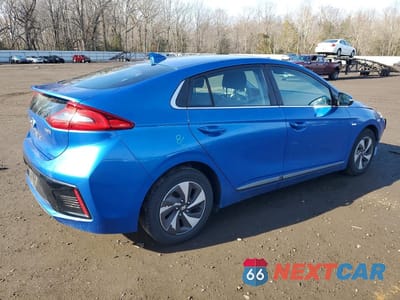 Trzecie zdjęcie samochodu z tyłu: 2017 HYUNDAI IONIQ SEL VIN:KMHC75LCXHU028027 - miniatura