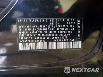 Zdjęcie 12 z 12 samochodu: 2014 VOLKSWAGEN JETTA GLI VIN:3VW4S7AJ6EM208672 - miniatura