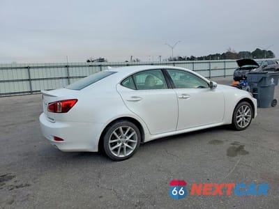 Trzecie zdjęcie samochodu z tyłu: 2011 LEXUS IS 250 BASE VIN:JTHCF5C26B5049052 - miniatura
