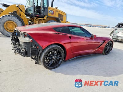 Trzecie zdjęcie samochodu z tyłu: 2014 CHEVROLET CORVETTE STINGRAY Z51 3LT VIN:1G1YL2D7XE5101692 - miniatura