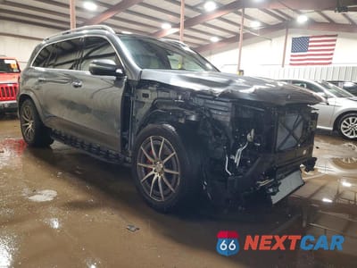 Czwarte zdjęcie samochodu z boku: 2024 MERCEDES-BENZ GLS 63 AMG 4MATIC VIN:4JGFF8KE9RB143185 - miniatura