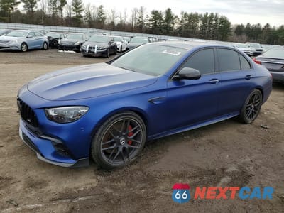 2021 MERCEDES-BENZ E 63 AMG-S 4MATIC W1KZF8KBXMA881637 - główne zdjęcie licytacji z USA - miniatura