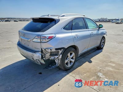 Trzecie zdjęcie samochodu z tyłu: 2011 LEXUS RX 350 BASE VIN:2T2ZK1BA0BC059602 - miniatura