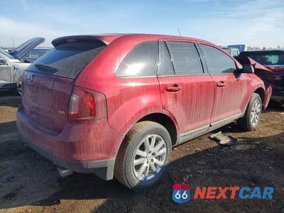 Trzecie zdjęcie samochodu z tyłu: 2013 FORD EDGE SEL VIN:2FMDK3JC6DBE31562 - miniatura