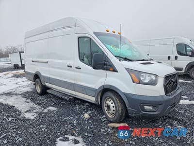Czwarte zdjęcie samochodu z boku: 2021 FORD TRANSIT UTILITY / SERVICE VAN VIN:1FTBF4XG9MKA89790 - miniatura
