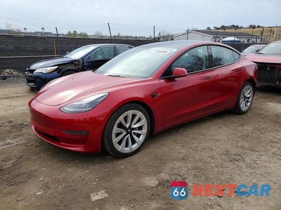 2022 TESLA MODEL 3 5YJ3E1EA7NF192029 - główne zdjęcie licytacji z USA - miniatura