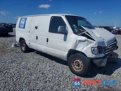 Czwarte zdjęcie samochodu z boku: 2003 FORD ECONOLINE E150 VAN VIN:1FTRE14223HB49249 - miniatura