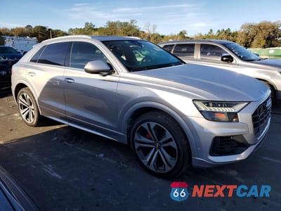 Czwarte zdjęcie samochodu z boku: 2019 AUDI Q8 PRESTIGE VIN:WA1CVAF1XKD044937 - miniatura