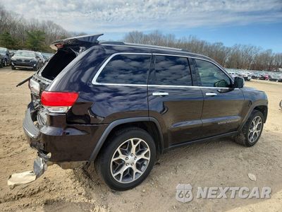 Trzecie zdjęcie samochodu z tyłu: 2019 JEEP GRAND CHEROKEE LIMITED VIN:1C4RJFBG2KC554353 - miniatura