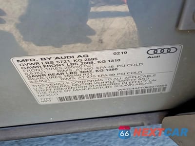 Zdjęcie 13 z 13 samochodu: 2019 AUDI SQ5 PRESTIGE VIN:WA1C4AFY0K2070555 - miniatura