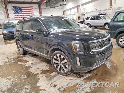 Czwarte zdjęcie samochodu z boku: 2021 KIA TELLURIDE S VIN:5XYP6DHC5MG186167 - miniatura