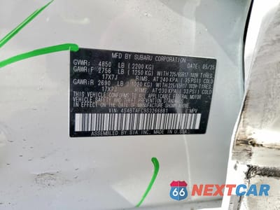 Zdjęcie 13 z 13 samochodu: 2025 SUBARU OUTBACK PREMIUM VIN:4S4BTAFC9S3266881 - miniatura