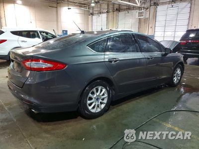 Trzecie zdjęcie samochodu z tyłu: 2016 FORD FUSION S VIN:3FA6P0G77GR398008 - miniatura