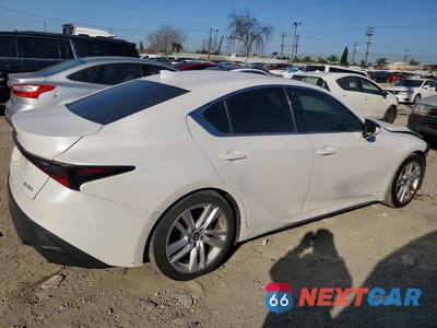 Trzecie zdjęcie samochodu z tyłu: 2021 LEXUS IS 300 BASE VIN:JTHCA1D24M5111511 - miniatura