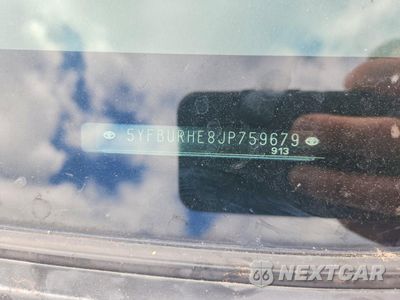 Zdjęcie 12 z 13 samochodu: 2018 TOYOTA COROLLA L VIN:5YFBURHE8JP759679 - miniatura