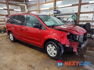 Czwarte zdjęcie samochodu z boku: 2010 DODGE GRAND CARAVAN SE VIN:2D4RN4DE7AR171506 - miniatura