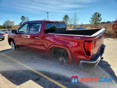 Drugie zdjęcie samochodu z przodu: 2020 GMC SIERRA K1500 SLT VIN:1GTU9DED3LZ322903 - miniatura