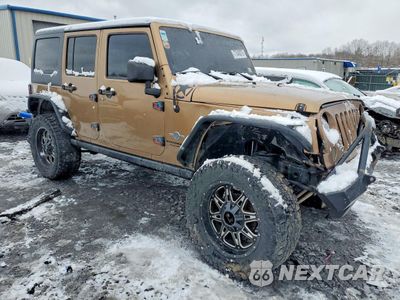 Czwarte zdjęcie samochodu z boku: 2015 JEEP WRANGLER UNLIMITED SPORT VIN:1C4HJWDG1FL584099 - miniatura
