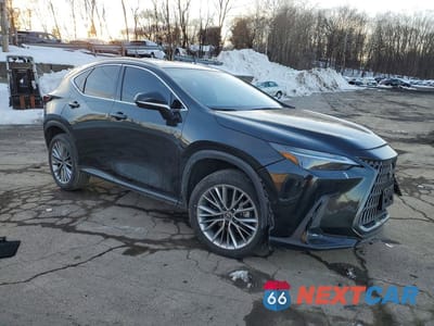 Czwarte zdjęcie samochodu z boku: 2024 LEXUS NX 350H LUXURY VIN:JTJHKCEZ8R2032327 - miniatura