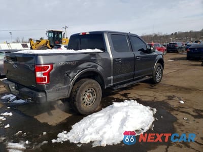 Trzecie zdjęcie samochodu z tyłu: 2019 FORD F150 SUPERCREW VIN:1FTEW1EP5KFD48117 - miniatura