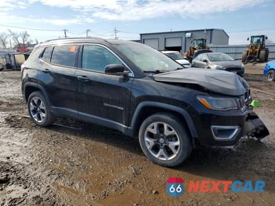 Czwarte zdjęcie samochodu z boku: 2019 JEEP COMPASS LIMITED VIN:3C4NJDCB8KT595340 - miniatura