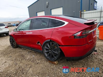 Drugie zdjęcie samochodu z przodu: 2018 TESLA MODEL X VIN:5YJXCBE2XJF113002 - miniatura