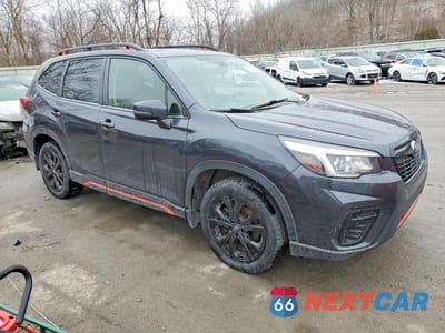 Czwarte zdjęcie samochodu z boku: 2019 SUBARU FORESTER SPORT VIN:JF2SKAPC8KH454916 - miniatura