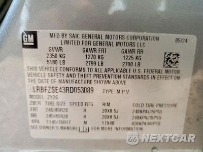 Zdjęcie 13 z 14 samochodu: 2024 BUICK ENVISION AVENIR VIN:LRBFZSE43RD053089 - miniatura