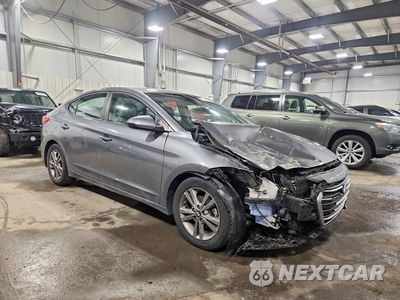 Czwarte zdjęcie samochodu z boku: 2018 HYUNDAI ELANTRA SEL VIN:5NPD84LF8JH255548 - miniatura