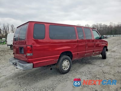 Trzecie zdjęcie samochodu z tyłu: 2001 FORD ECONOLINE E350 SUPER DUTY WAGON VIN:1FBSS31LX1HA96563 - miniatura