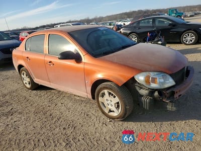 Czwarte zdjęcie samochodu z boku: 2007 CHEVROLET COBALT LS VIN:1G1AK55F777172612 - miniatura