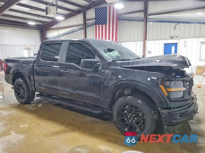 Czwarte zdjęcie samochodu z boku: 2024 FORD F150 STX VIN:1FTEW2LP4RKE74432 - miniatura