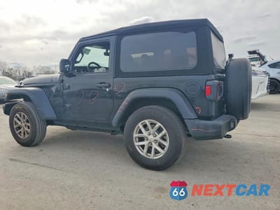 Drugie zdjęcie samochodu z przodu: 2023 JEEP WRANGLER SPORT VIN:1C4GJXANXPW631554 - miniatura