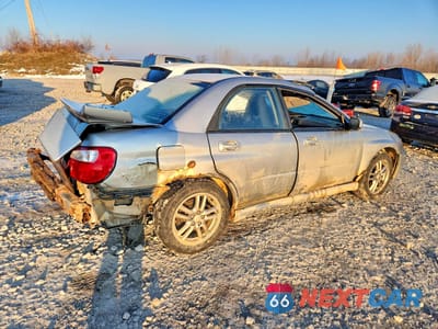 Trzecie zdjęcie samochodu z tyłu: 2005 SUBARU IMPREZA WRX VIN:JF1GD296X5G518093 - miniatura