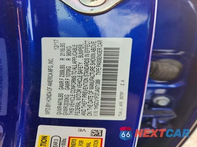 Zdjęcie 12 z 12 samochodu: 2018 HONDA ACCORD SPORT VIN:1HGCV1F37JA071389 - miniatura