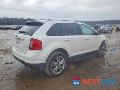 Trzecie zdjęcie samochodu z tyłu: 2014 FORD EDGE SEL VIN:2FMDK3JC2EBA01898 - miniatura