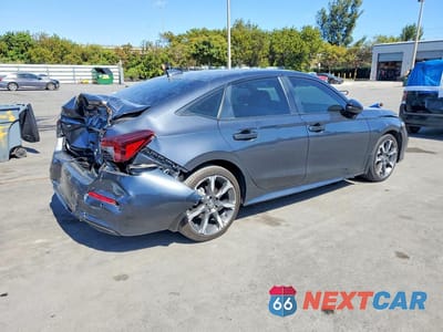 Trzecie zdjęcie samochodu z tyłu: 2025 HONDA CIVIC SPORT VIN:2HGFE4F81SH303787 - miniatura