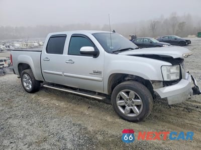 Czwarte zdjęcie samochodu z boku: 2013 GMC SIERRA C1500 SLE VIN:3GTP1VE08DG341438 - miniatura