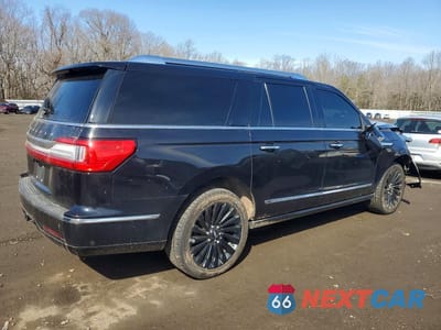 Trzecie zdjęcie samochodu z tyłu: 2019 LINCOLN NAVIGATOR L RESERVE VIN:5LMJJ3LT2KEL17446 - miniatura