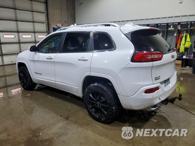 Drugie zdjęcie samochodu z przodu: 2016 JEEP CHEROKEE OVERLAND VIN:1C4PJMJS6GW317243 - miniatura