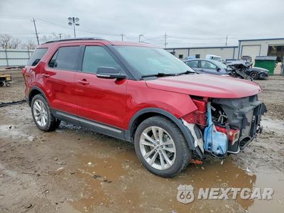 Czwarte zdjęcie samochodu z boku: 2018 FORD EXPLORER XLT VIN:1FM5K7D88JGC31841 - miniatura
