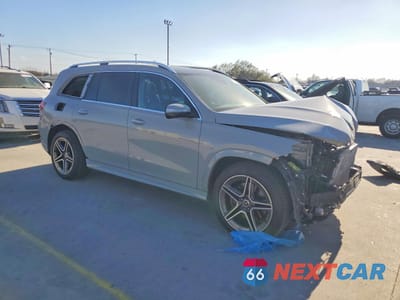 Czwarte zdjęcie samochodu z boku: 2025 MERCEDES-BENZ GLS 450 4MATIC VIN:4JGFF5KE1SB371735 - miniatura