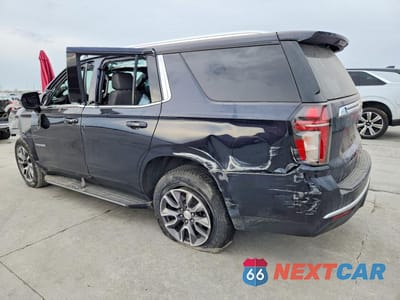 Drugie zdjęcie samochodu z przodu: 2023 CHEVROLET TAHOE C1500 LT VIN:1GNSCNKD1PR310605 - miniatura