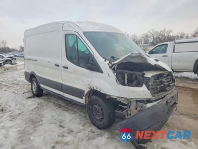 Czwarte zdjęcie samochodu z boku: 2019 FORD TRANSIT T-250 VIN:1FTYR1CM5KKB75302 - miniatura