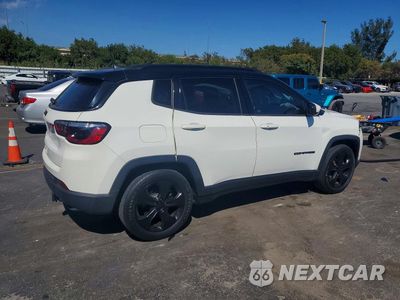 Trzecie zdjęcie samochodu z tyłu: 2020 JEEP COMPASS LT VIN:3C4NJCBB3LT248978 - miniatura